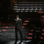 ariston The Kolors palco live esibizione sanremo 2025